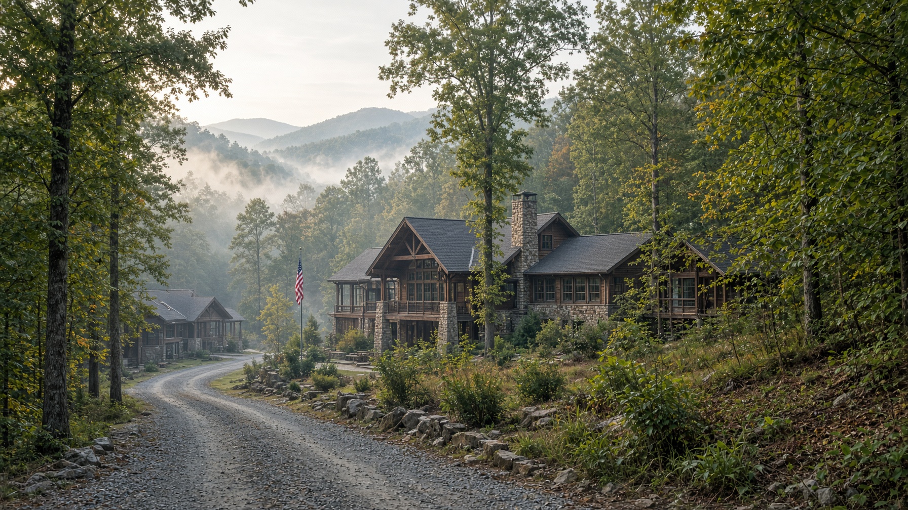 Blue Ridge mountain retreat campus in Bluemont, Virginia